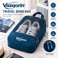 Vazqorin™ Breathable Travel Shoe Bag – Durable Mesh Shoe Organizer Pouch with Handle for Luggage &amp; Suitcases