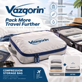 Vazqorin™ Compression Packing Cube – Lightweight, Water-Resistant Luggage Organizer for Travel